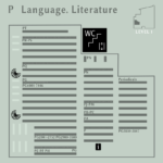 P Language. Literature Map of area P Language. Literature